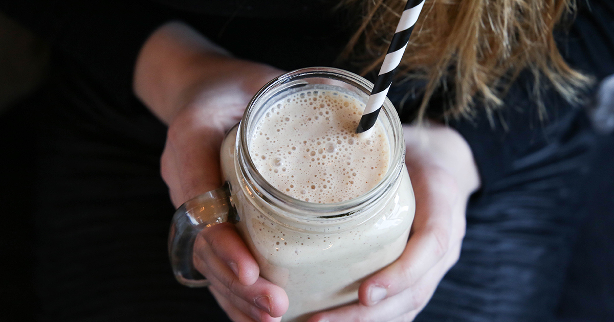 Maca Almond Butter Smoothie Lifeway Kefir