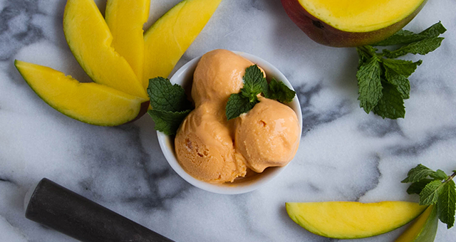 Mango Kefir Ice Cream - Lifeway Kefir