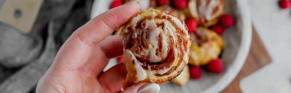 Raspberry Puff Pastry Rounds