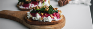 Balsamic Beet Toast