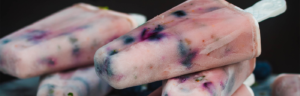 Blueberry Kefir Pops