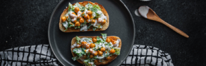 Buffalo Salad Toast
