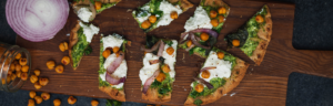 Farmer Cheese Pesto Flatbread