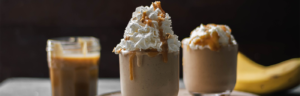 Iced Caramel Protein Smoothie