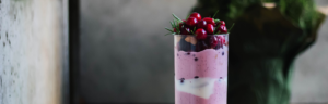 White Chocolate and Cranberry Smoothie