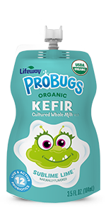 Organic Lime ProBugs Whole Milk Kefir