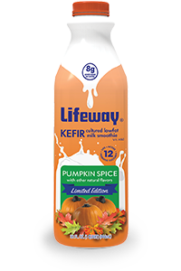 Lifeway Pumpkin Spice Lowfat Kefir 32oz Bottle