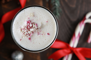 Protein Peppermint Vanilla Kefir Smoothie