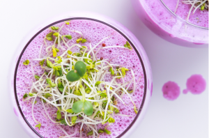 Berry Apple Cabbage Lifeway Kefir Smoothie