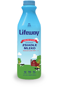 Lifeway Zsiadle Mleko Kefir 32oz Bottle