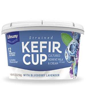 Blueberry Lavender Kefir Cup