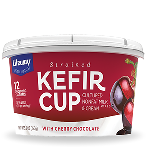 Cherry Chocolate Kefir Cup