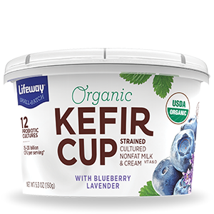 Blueberry Lavender Organic Kefir Cup