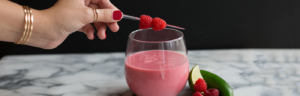 Jalapeño Raspberry Kefir Smoothie