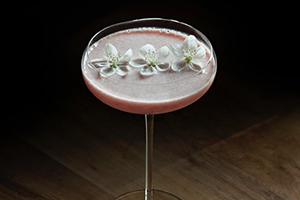 The Moody Mixologist's Cherry Blossom Cocktail