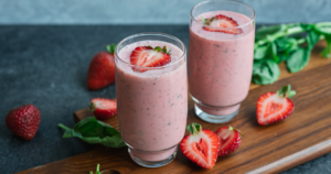 Strawberry-Basil-Smoothie