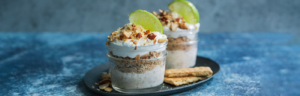 Keylime Pie Parfait On a Plate