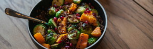 Quinoa Brussels Sprout Salad