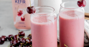 Cherry Almond Kefir Smoothie