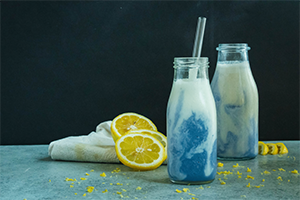 Blue Lemon Coconut Swirl