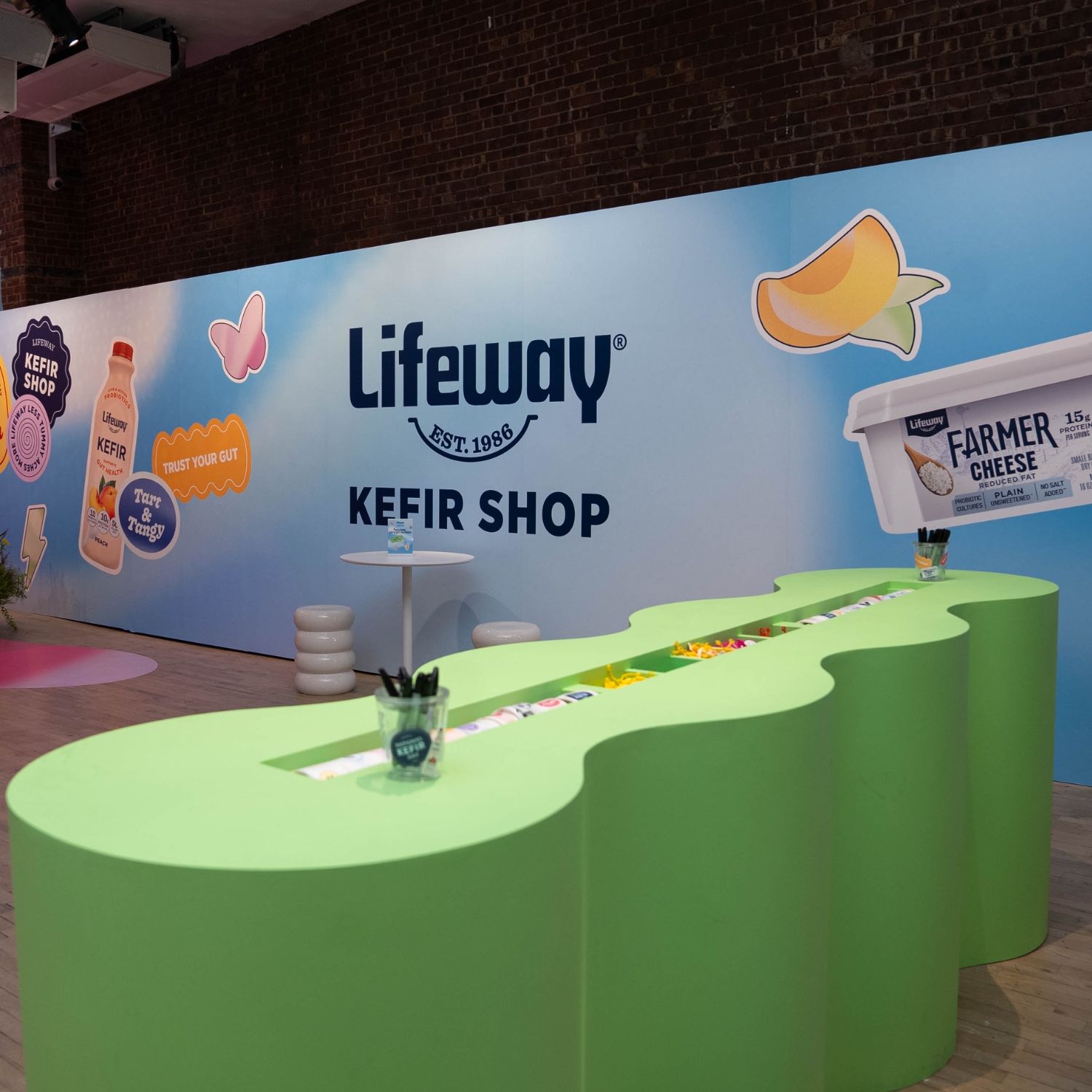 Lifeway Kefir Shop - Pop-Up in SoHo - Smoothie Bar