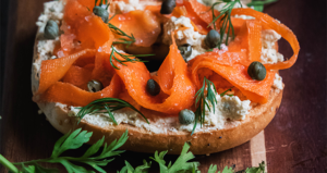 Carrot Lox Toast