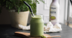 Matcha Cucumber and Ginger Smoothie