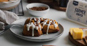 Pumpkin Spice Cinnamon Rolls