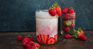 Strawberries and Cream Smoothie