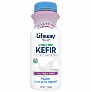 8 oz. Plain Organic Whole Milk Kefir - Lactose-Free