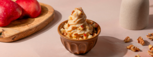 Apple Crisp Soft Serve Frozen Kefir made with Lifeway Kefir