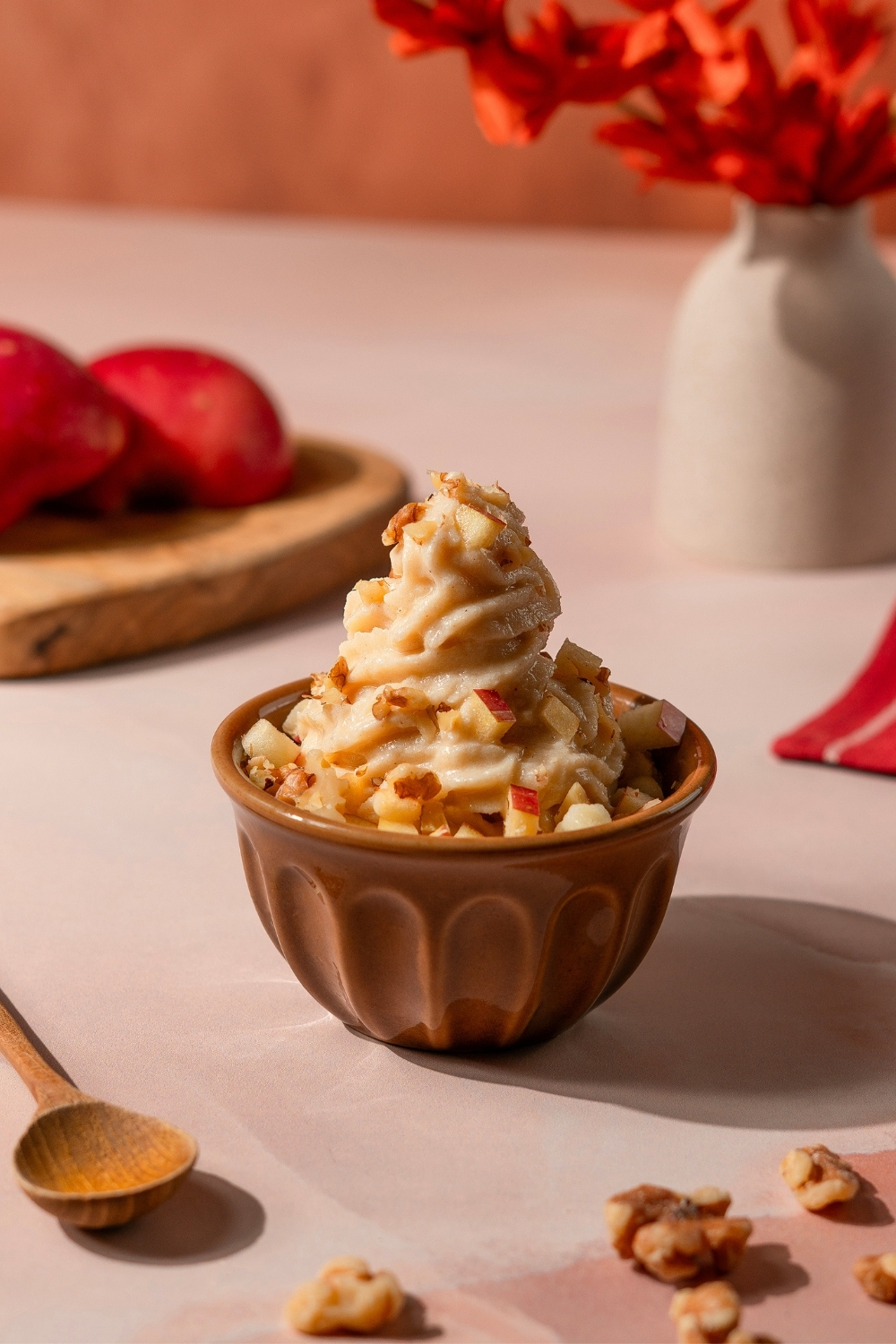 Apple Crisp Soft Serve Frozen Kefir made with Lifeway Kefir