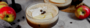 Apple Espresso Probiotic Mocktail made with Lifeway