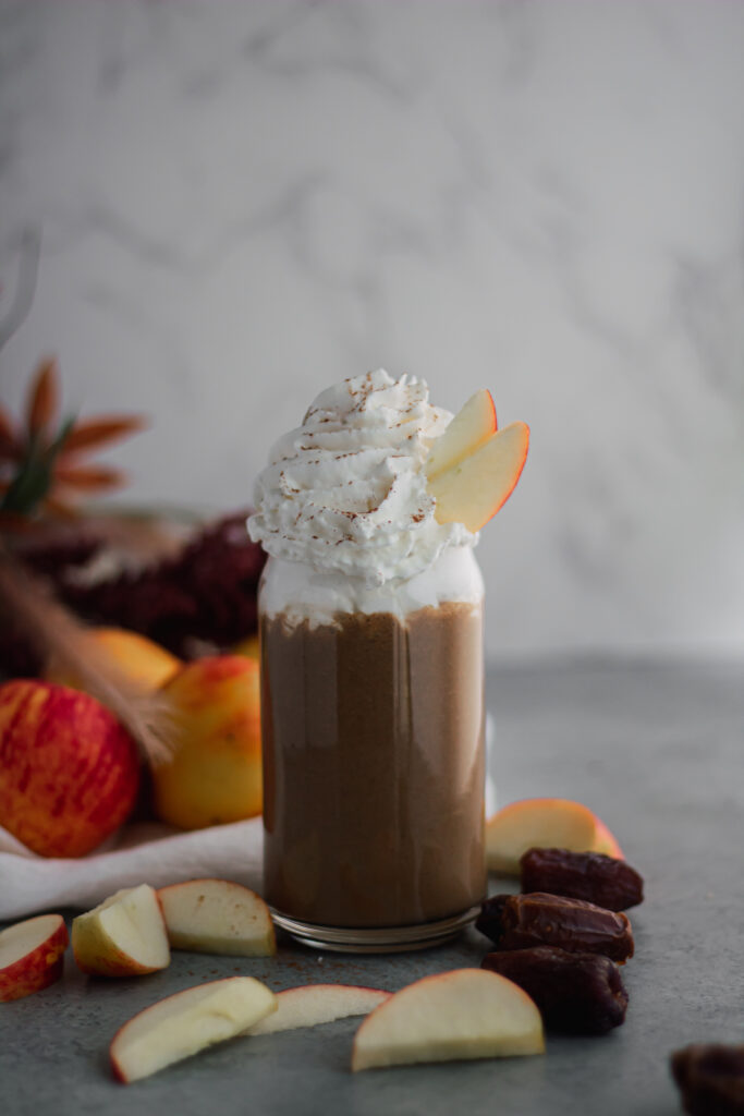 Apple Spice Kefir Macchiato made with Lifeway Kefir