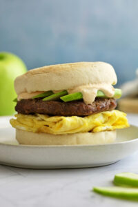 Autumn Harvest Breakfast Sandwiches made with Lifeway Farmer Cheese