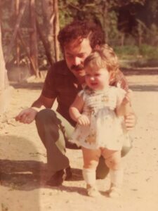 Julie Smolyansky, CEO of Lifeway Foods with Lifeway Kefir with her dad, Michael Smolyansky, founder of Lifeway Foods and Lifeway Kefir