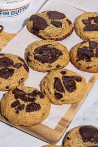 Banana Bread Cookies made with Lifeway Kefir Butter