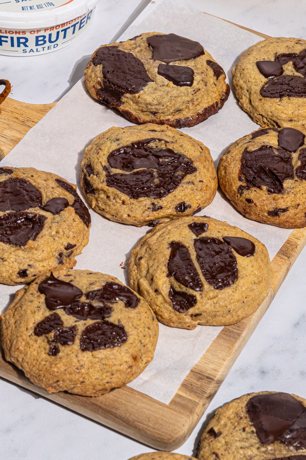 Banana Bread Cookies made with Lifeway Kefir Butter