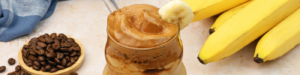 Banana Bread Latte Smoothie made with Lifeway Kefir