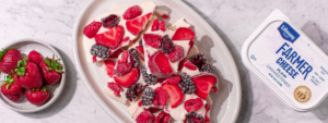 Farmer Cheese Berry Bark