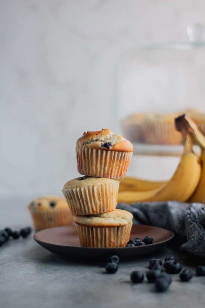Blueberry Banana Muffins