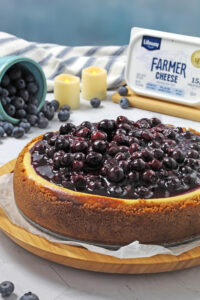 Blueberry Cheesecake - made with Lifeway