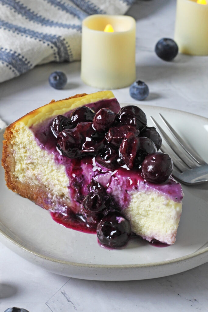 Blueberry Cheesecake - made with Lifeway