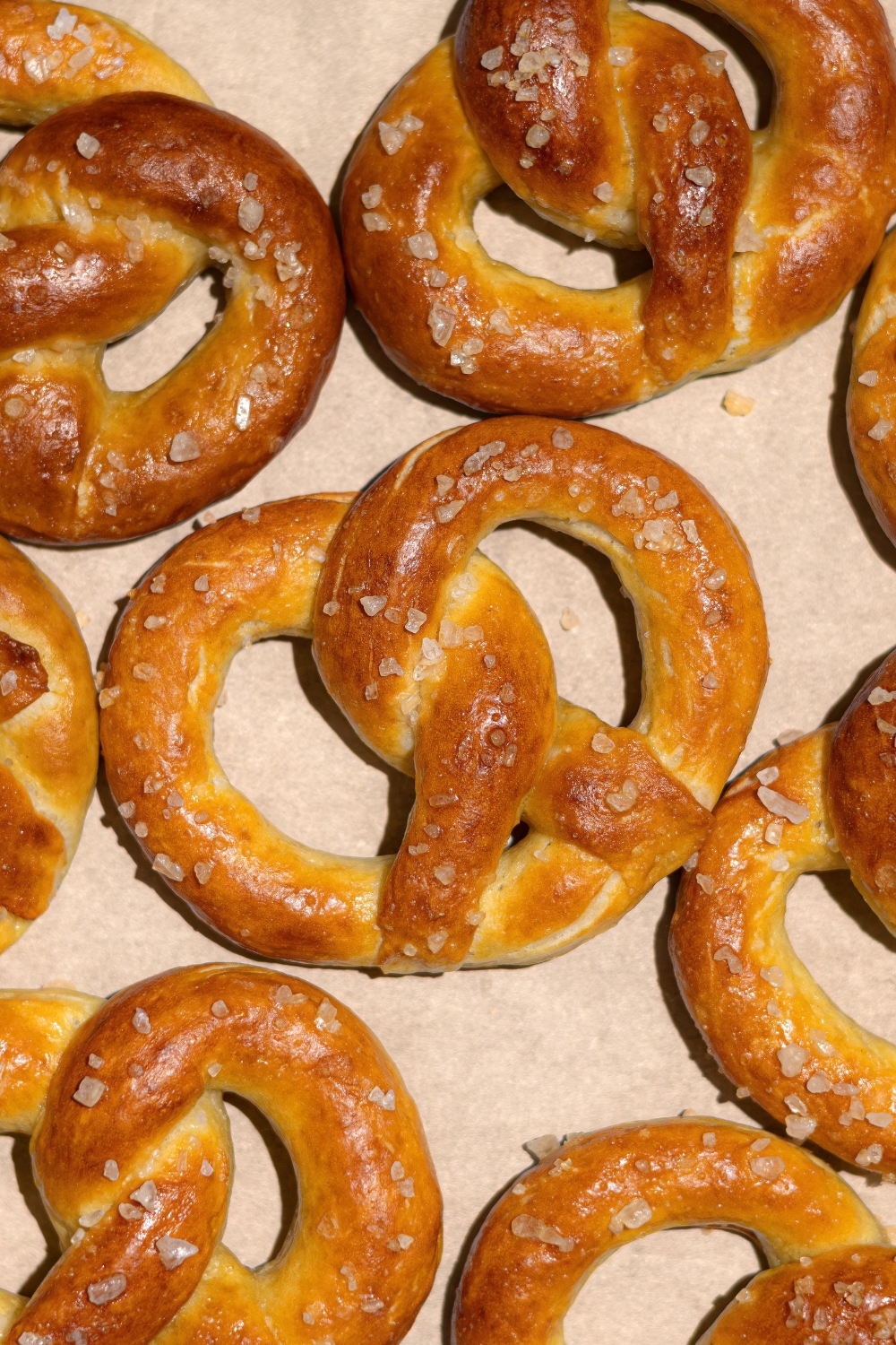 Buttered Pretzels with Farmer Cheese Dipping Sauce