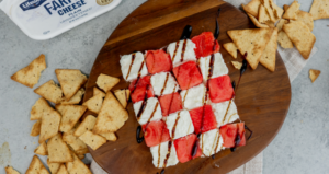 Checkerboard Farmer Cheese Spread