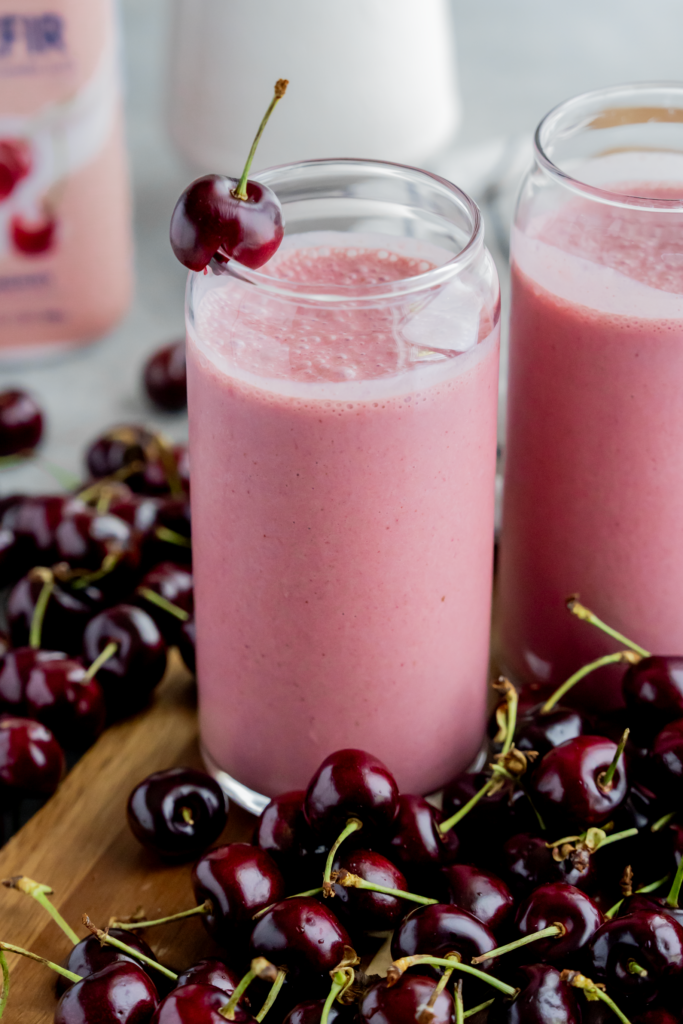 Cherry Almond Kefir Smoothie