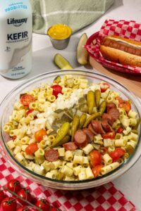 Chicago Pasta Salad with Lifeway Kefir