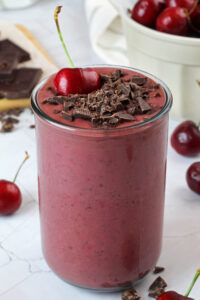 Chocolate Cherry Kefir Smoothie - made with Lifeway