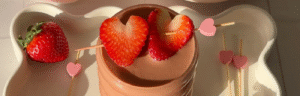 Chocolate Covered Strawberry Smoothie made with Lifeway Kefir