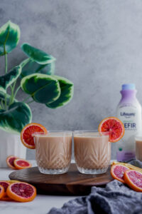 Citrus Sunrise Smoothie made with Lifeway Kefir